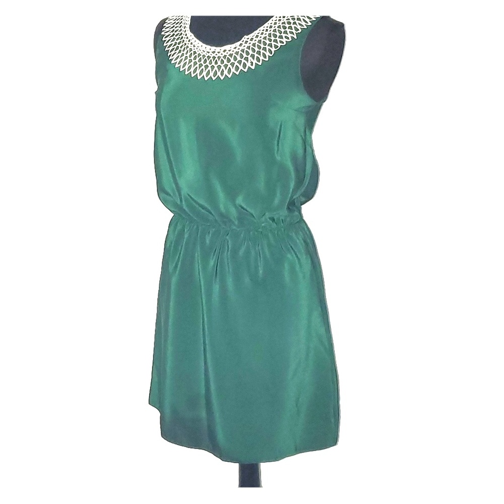 UO Johann Earl emerald green dress
